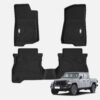 Car Floor Mats Trunk Mat Compatible With Wrangler JT 3D TPE Foot Covers All-weather Car Accessories