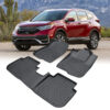 Car Floor Mats For 23-24 CRV Hybrid Black All-Weather TPE Rubber Car Mats